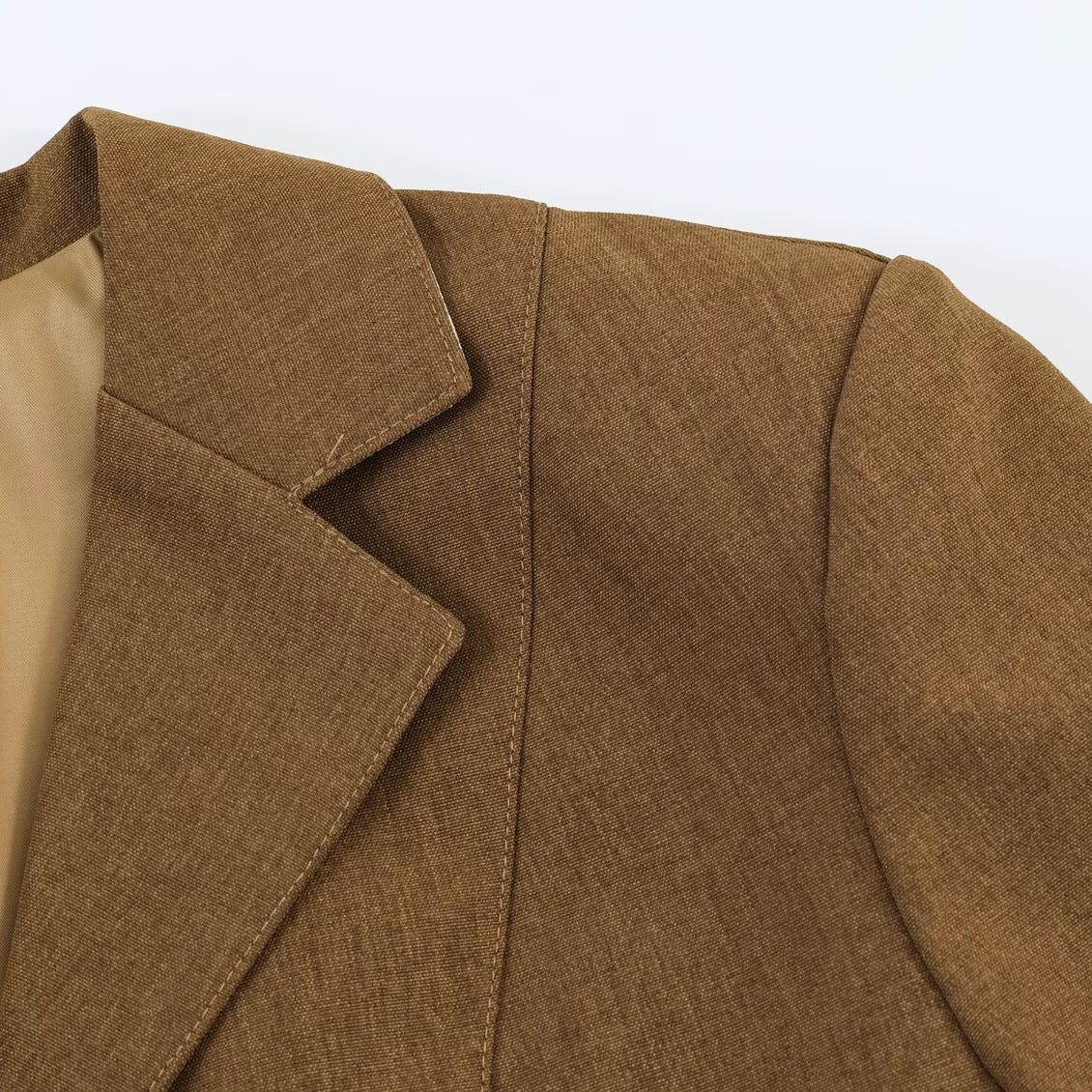 Commuting style casual blend suit jacket
