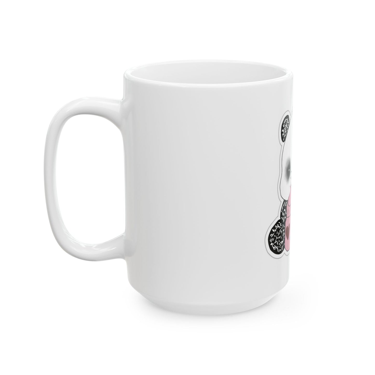 Panda Baby Bottle Ceramic Mug – Cute Nursery Animal Coffee Cup (11oz & 15oz)