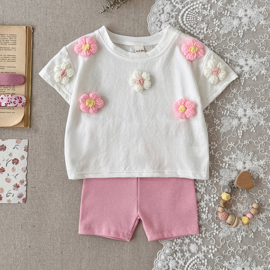 Children's summer clothes cotton summer clothes top