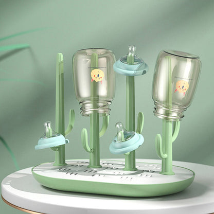 Baby Bottles Dryer Milk Bottle Drain Rack Bottle Rack Drying  Washing Drying Feeding Bottles Dryer for Space Saving