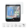 Convient au film en verre trempé d'écran extérieur haute définition Samsung Galaxy Z Flip7 W25 FLIP protecteur d'écran pliable anti-espionnage