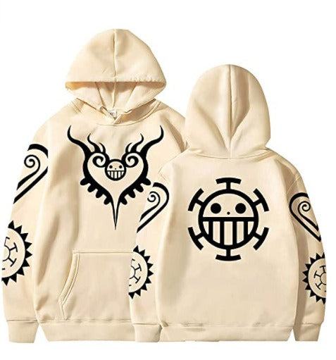 One Piece, Sauron Anime plush loose hoodie, cross-border hoodie, anime hoodie