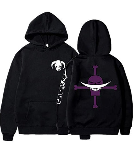 One Piece, Sauron Anime plush loose hoodie, cross-border hoodie, anime hoodie