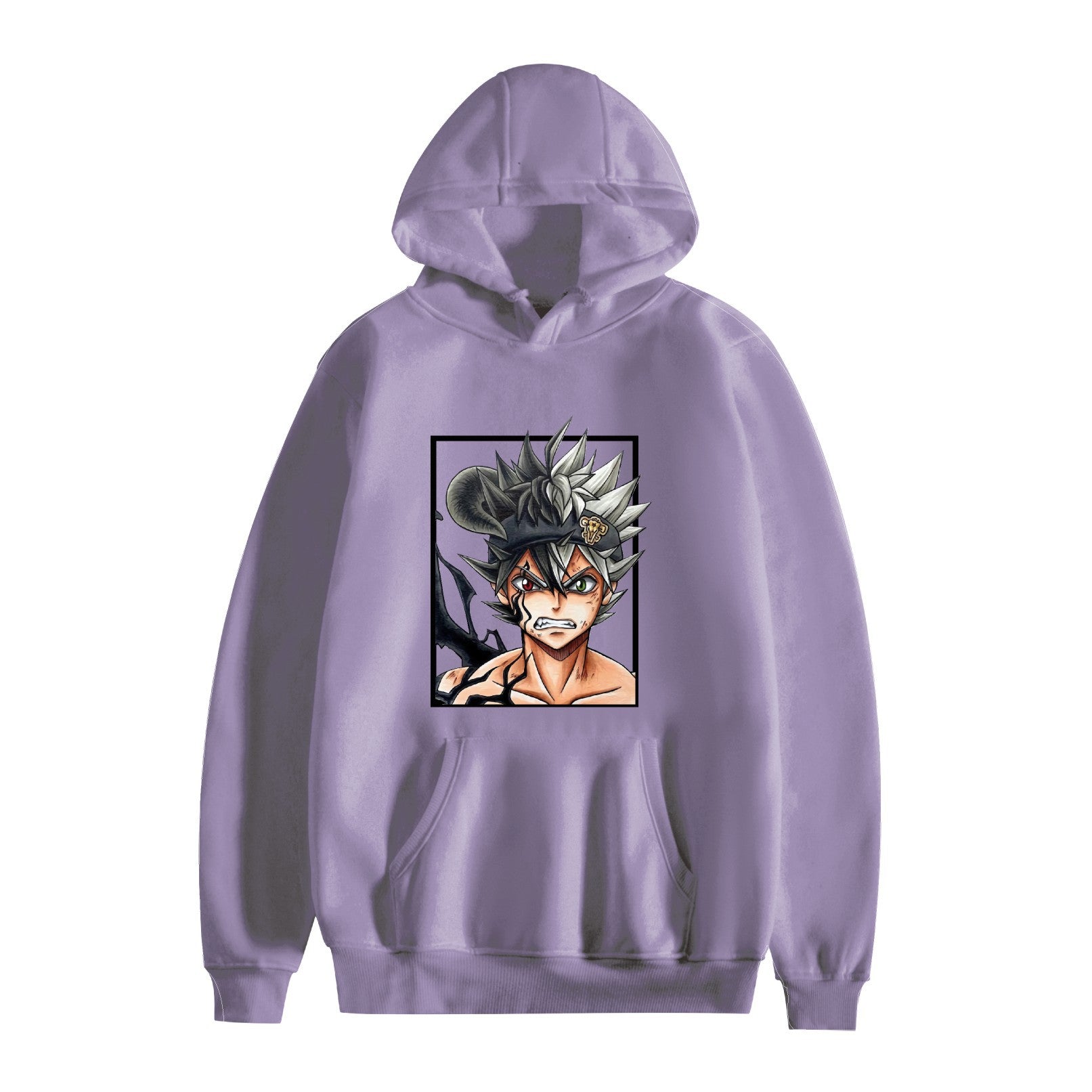 Black Clover Anime Cartoon Hooded Sweatshirt