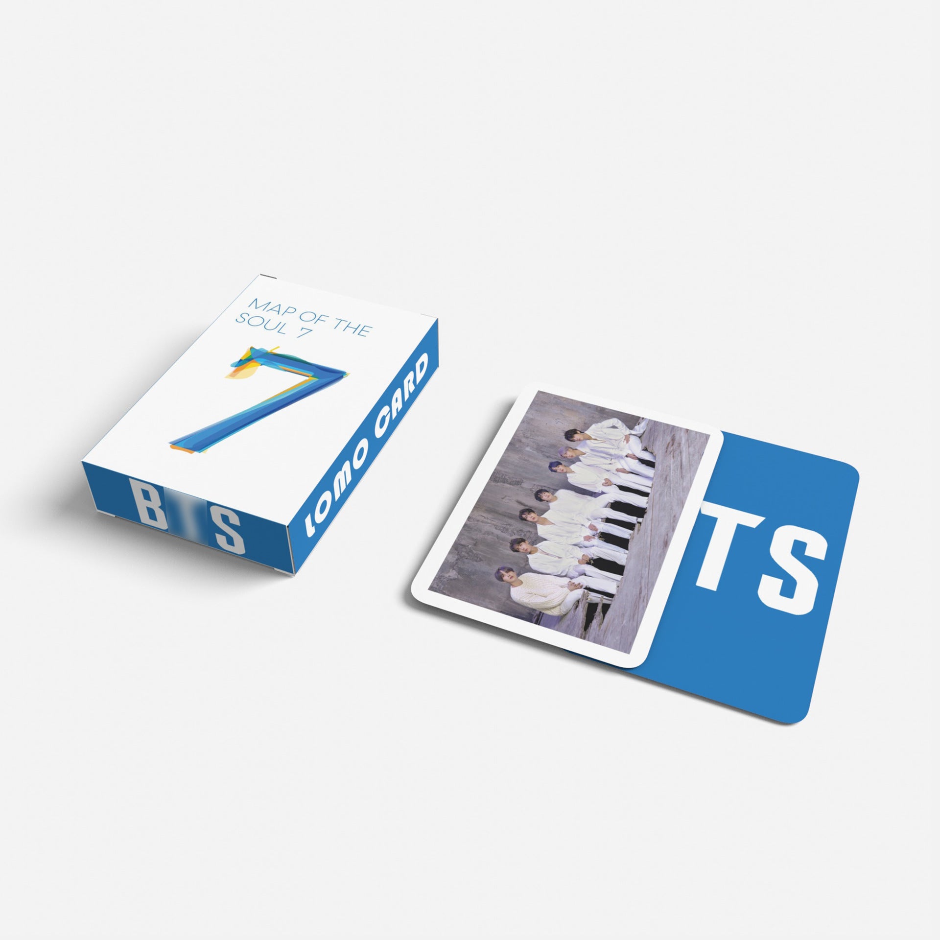 BTS' new album 54 lomo cards MAP OF THE SOUL 7 photocard postcards