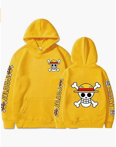 One Piece, Sauron Anime plush loose hoodie, cross-border hoodie, anime hoodie