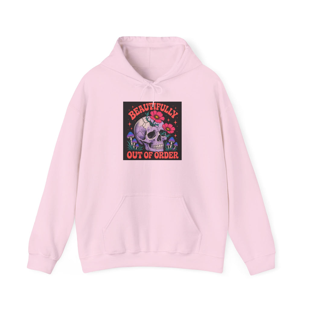 Darkwave Band Hoodie — 'Dead Quiet' Retro Goth Graphic Pullover