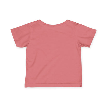 Infant Tee with Minimal Line Art — Baby Animal Graphic Shirt