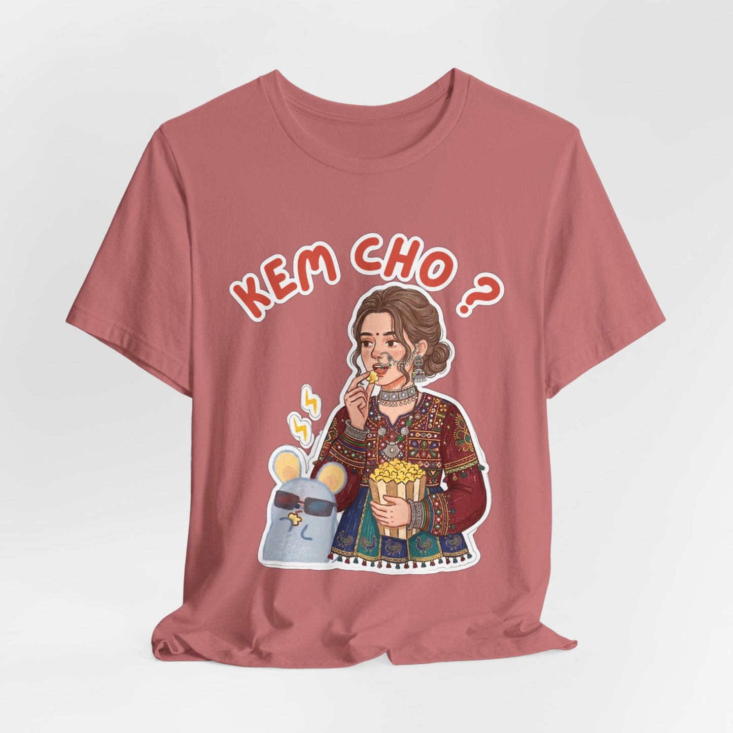 Kem Cho? Bollywood Snack-Lover Tee