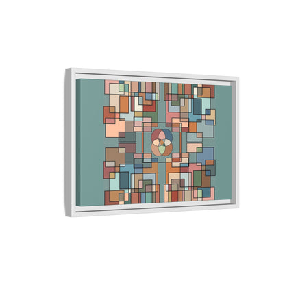 Matte Canvas, Framed (Multi-color)