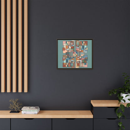 Matte Canvas, Framed (Multi-color)