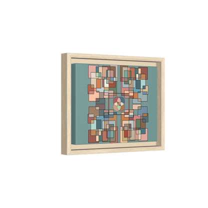 Matte Canvas, Framed (Multi-color)