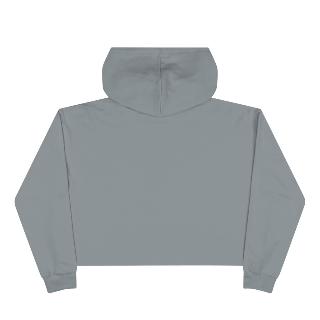 Autumn Pumpkin Ghost Crop Hoodie — Cute Halloween Crop Top Hoodie