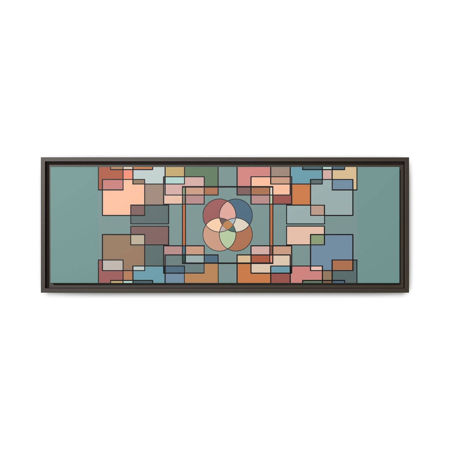 Matte Canvas, Framed (Multi-color)