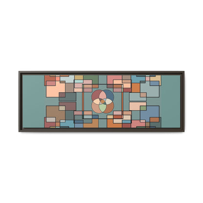 Matte Canvas, Framed (Multi-color)