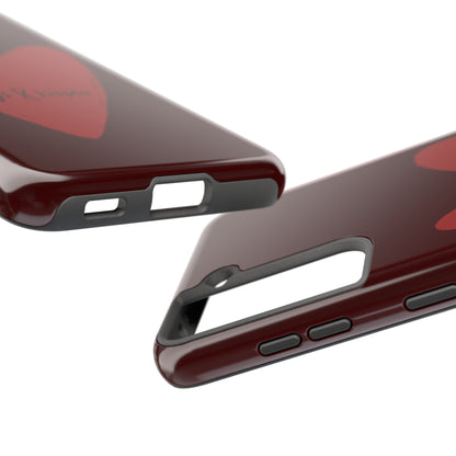 Hugs & Kisses Heart Tough Phone Case