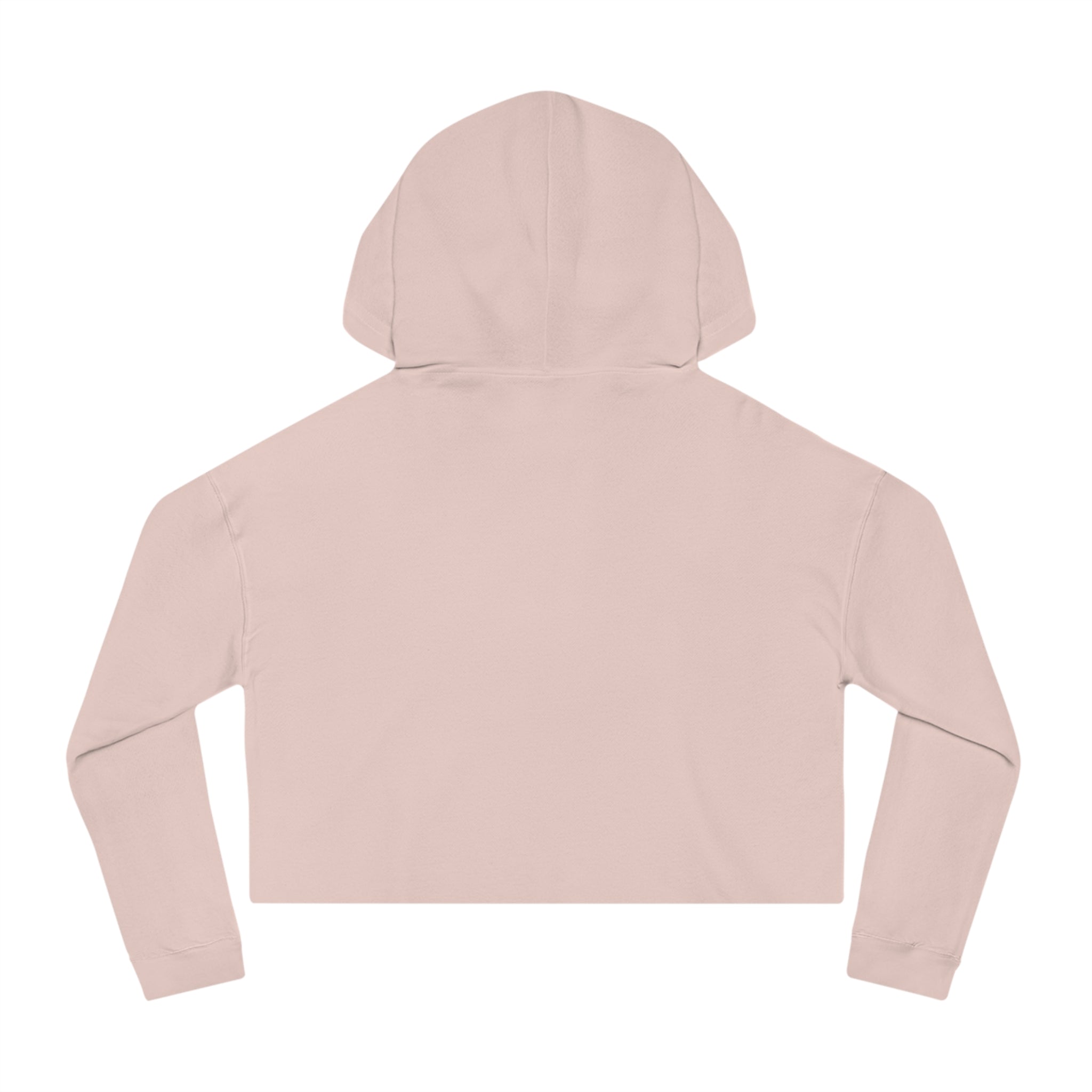 Fight Like a Cat Cropped Hoodie — Breast Cancer Awareness Women’s Sweatshirt