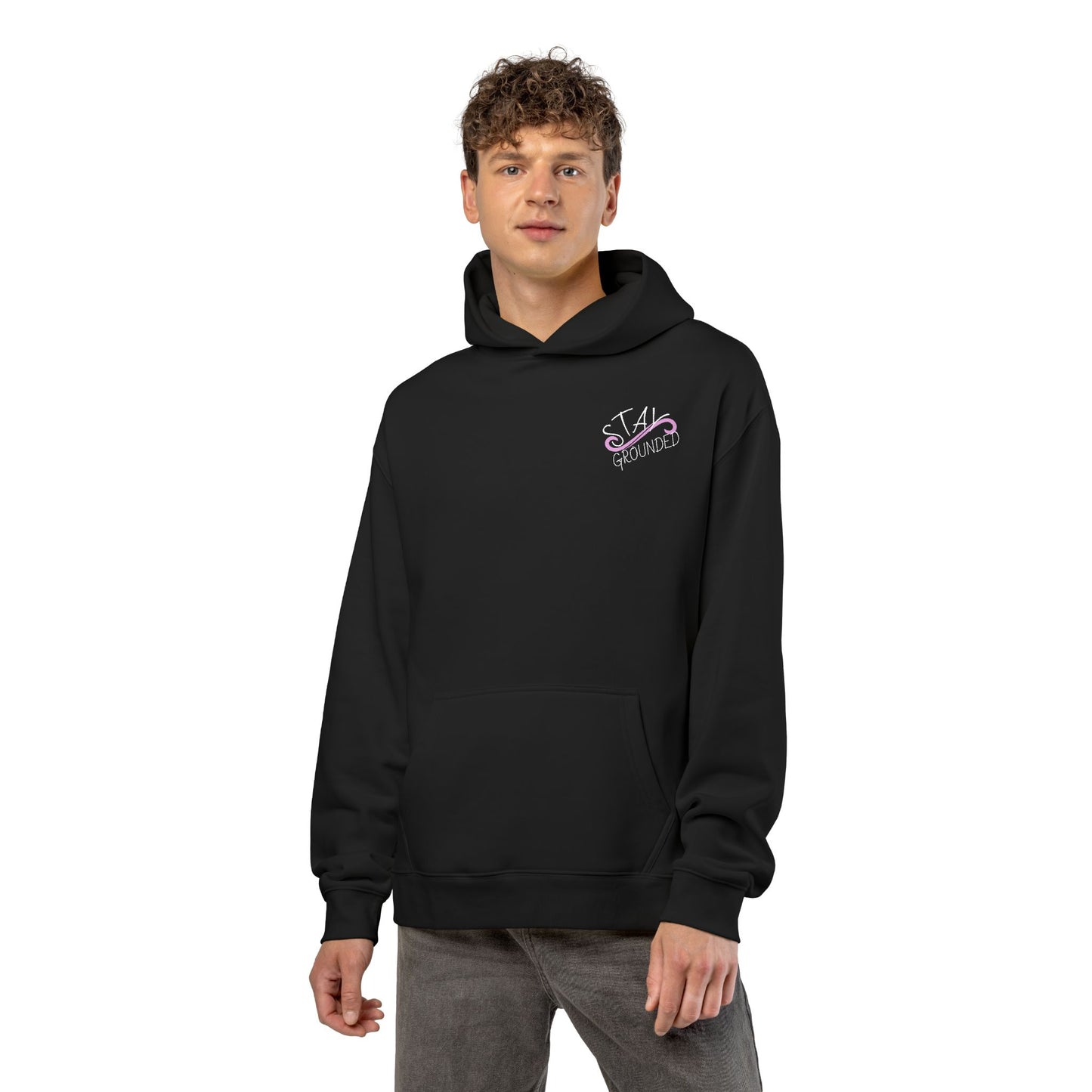 Hoodie - Cute Sleeping Cat Graphic Relaxed Hoodie