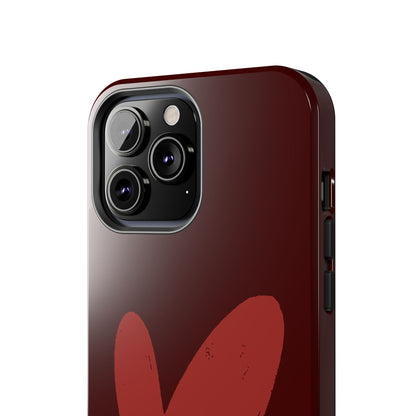 Hugs & Kisses Heart Tough Phone Case