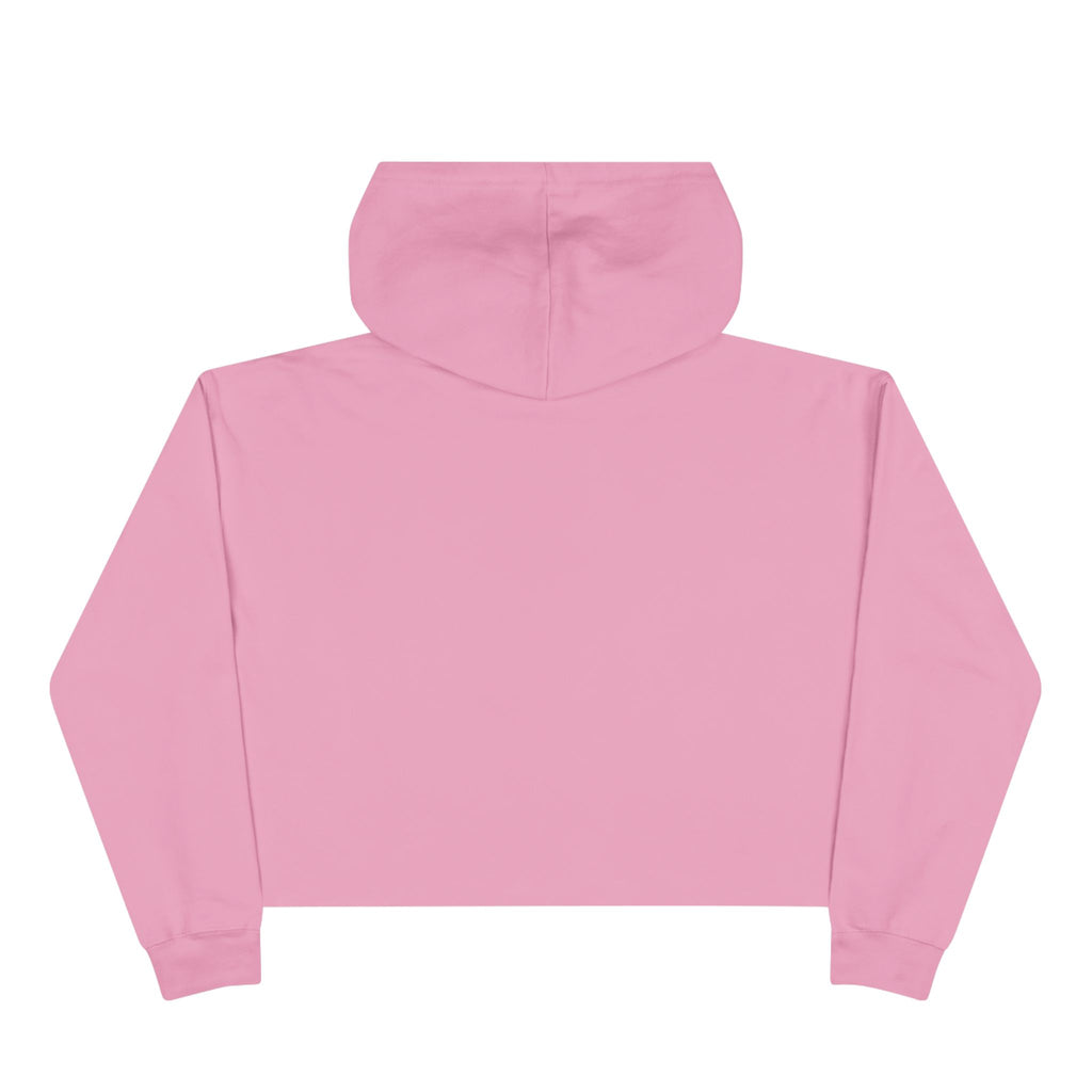 Autumn Pumpkin Ghost Crop Hoodie — Cute Halloween Crop Top Hoodie