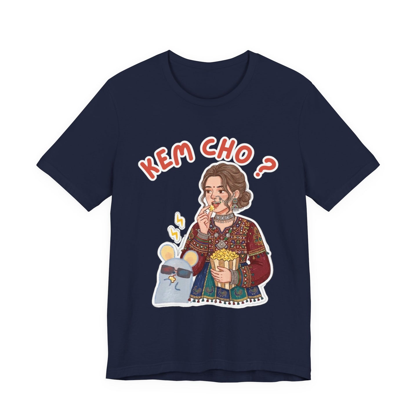 Kem Cho? Bollywood Snack-Lover Tee