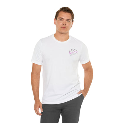 Sleeping Cat T-Shirt — Cute Minimalist Cat Graphic Tee
