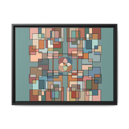 Matte Canvas, Framed (Multi-color)