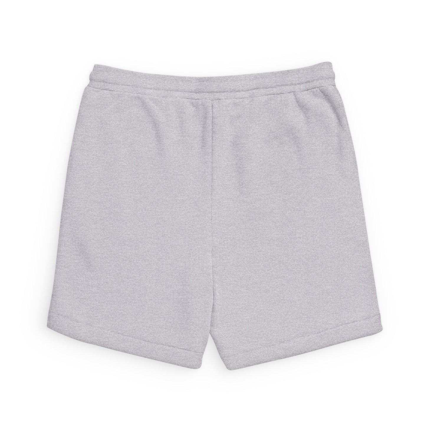 Black Fleece Shorts with Minimal Vintage Pin-Up Graphic