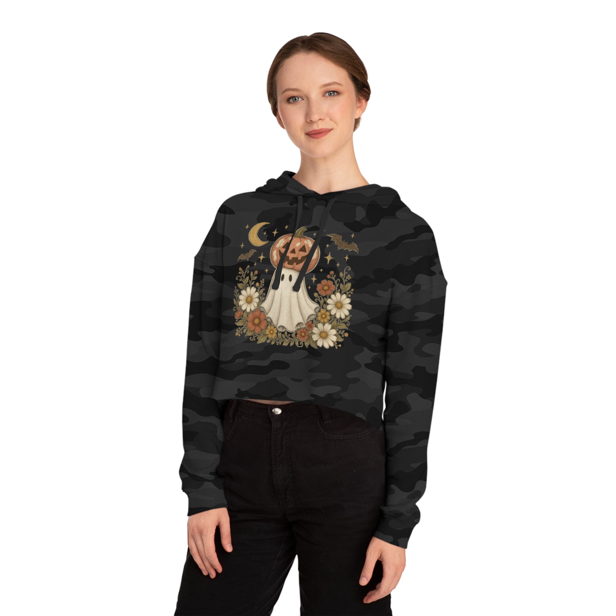 Copy of Fight Like a Cat Cropped Hoodie — Breast Cancer Awareness Women’s Sweatshirt