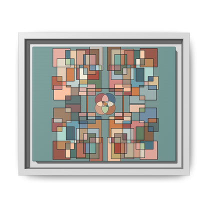 Matte Canvas, Framed (Multi-color)