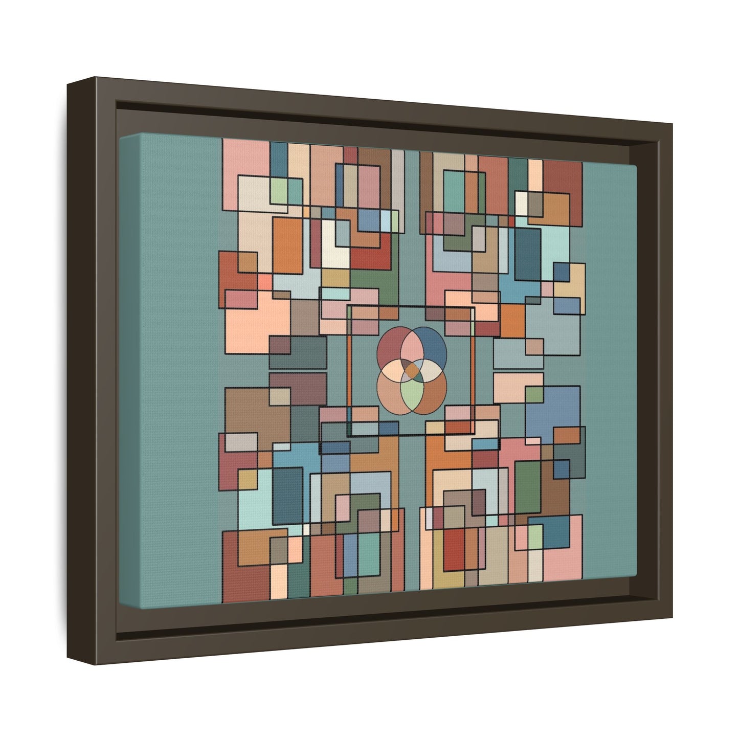 Matte Canvas, Framed (Multi-color)