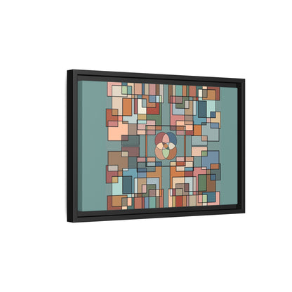 Matte Canvas, Framed (Multi-color)