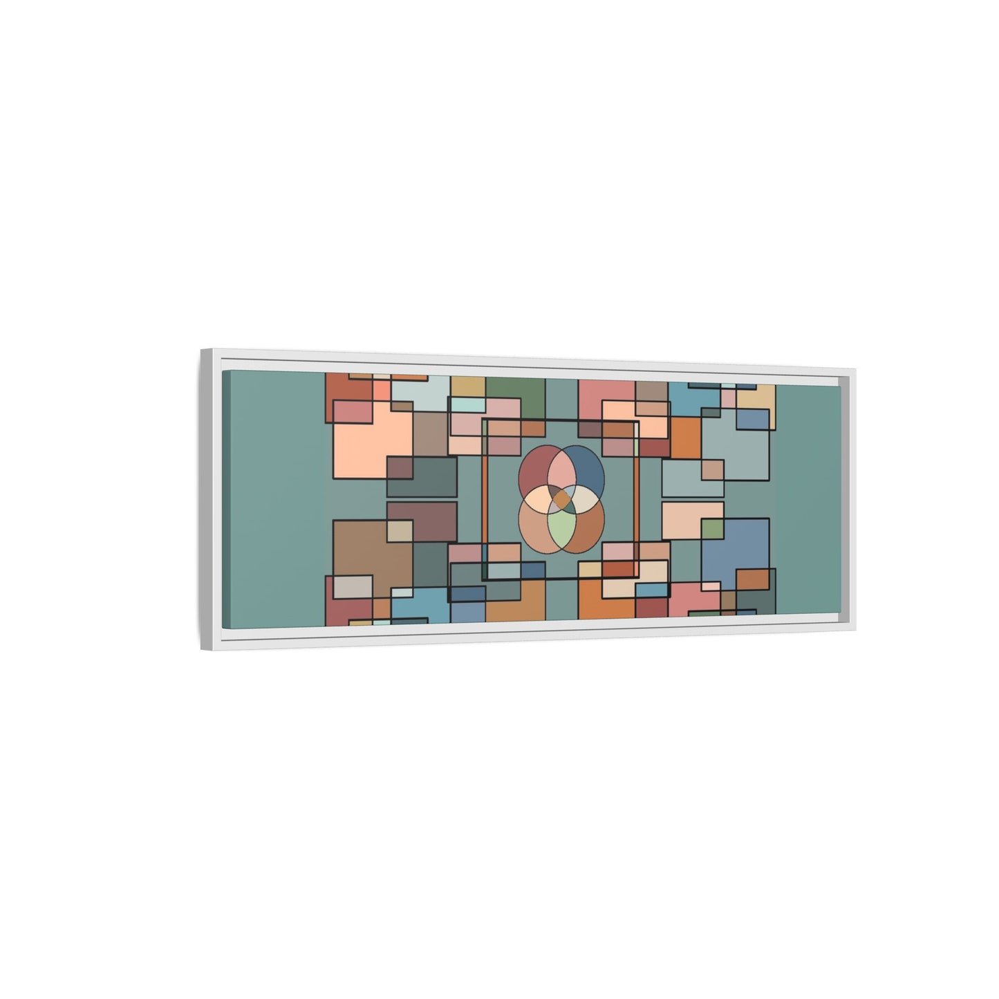 Matte Canvas, Framed (Multi-color)