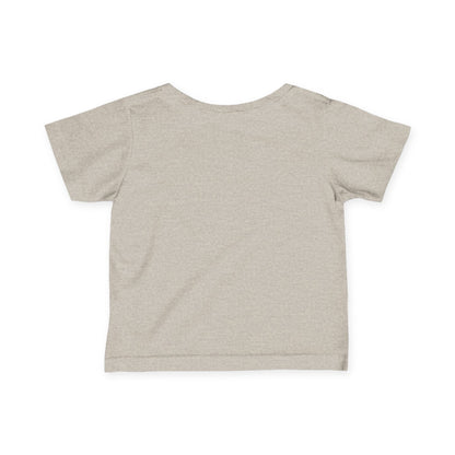 Infant Tee with Minimal Line Art — Baby Animal Graphic Shirt