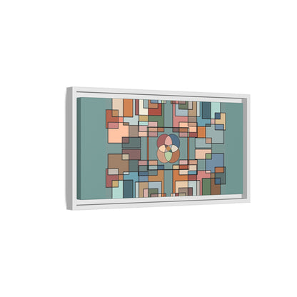 Matte Canvas, Framed (Multi-color)
