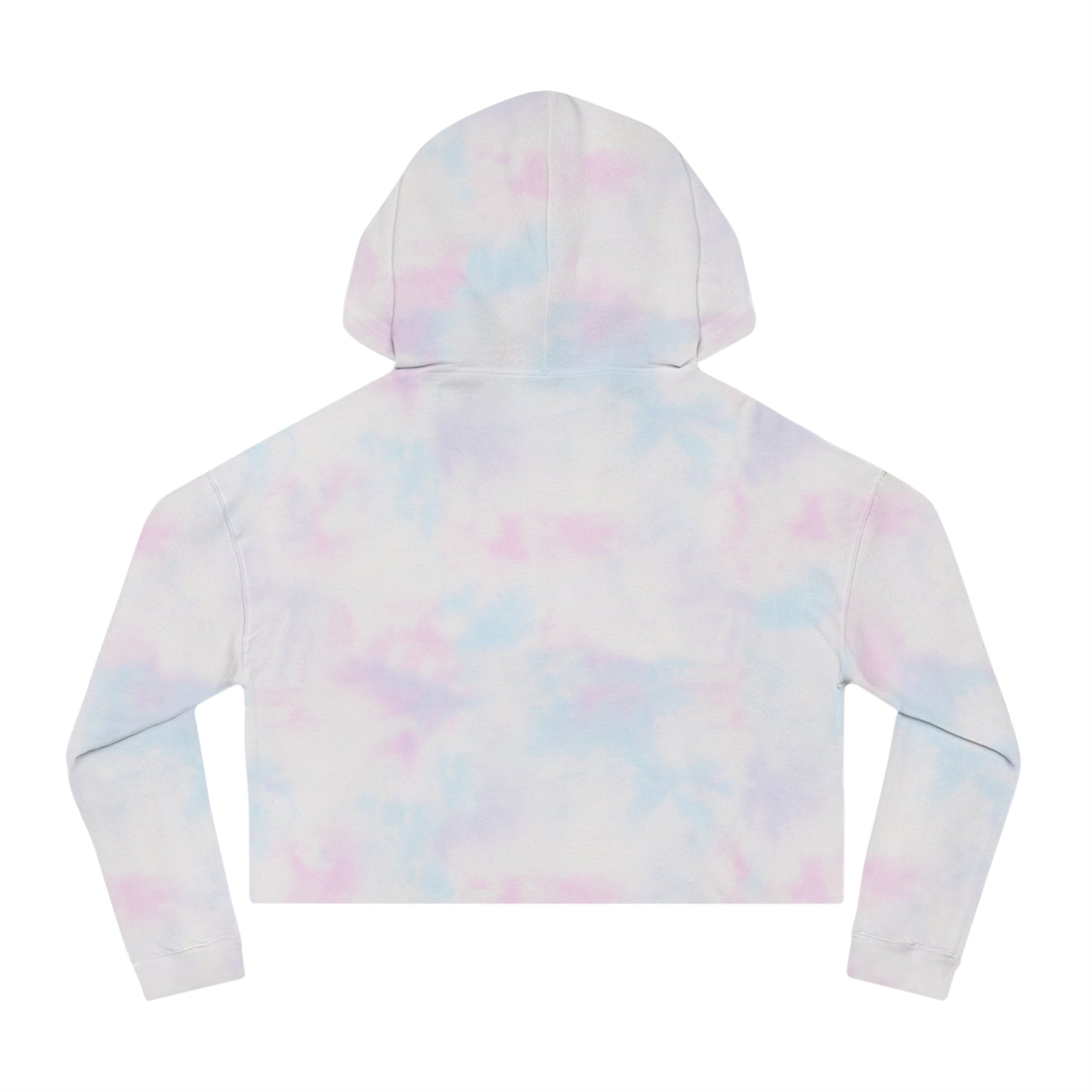Fight Like a Cat Cropped Hoodie — Breast Cancer Awareness Women’s Sweatshirt
