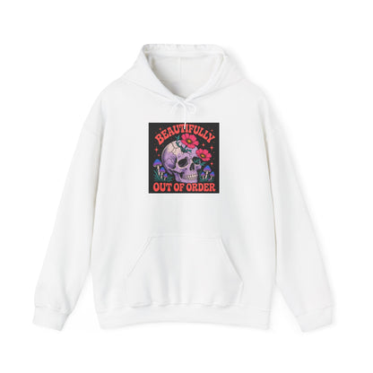 Darkwave Band Hoodie — 'Dead Quiet' Retro Goth Graphic Pullover