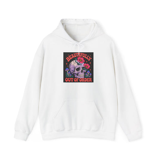 Darkwave Band Hoodie — 'Dead Quiet' Retro Goth Graphic Pullover