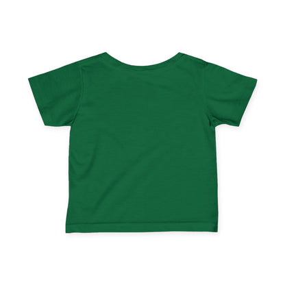 Infant Tee with Minimal Line Art — Baby Animal Graphic Shirt