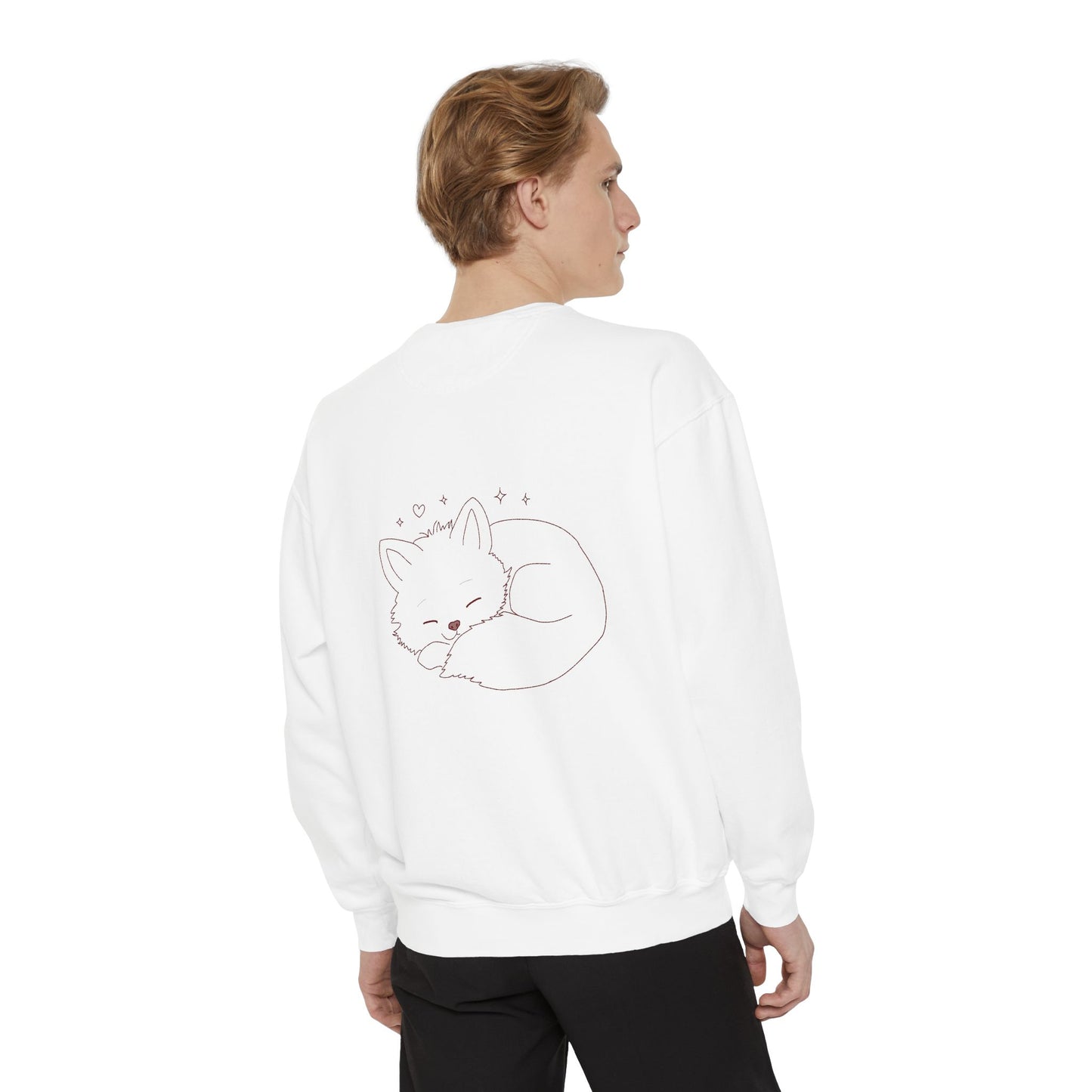 Stay Grounded Cute Cat  Sweatshirt — Women's Casual Crewneck