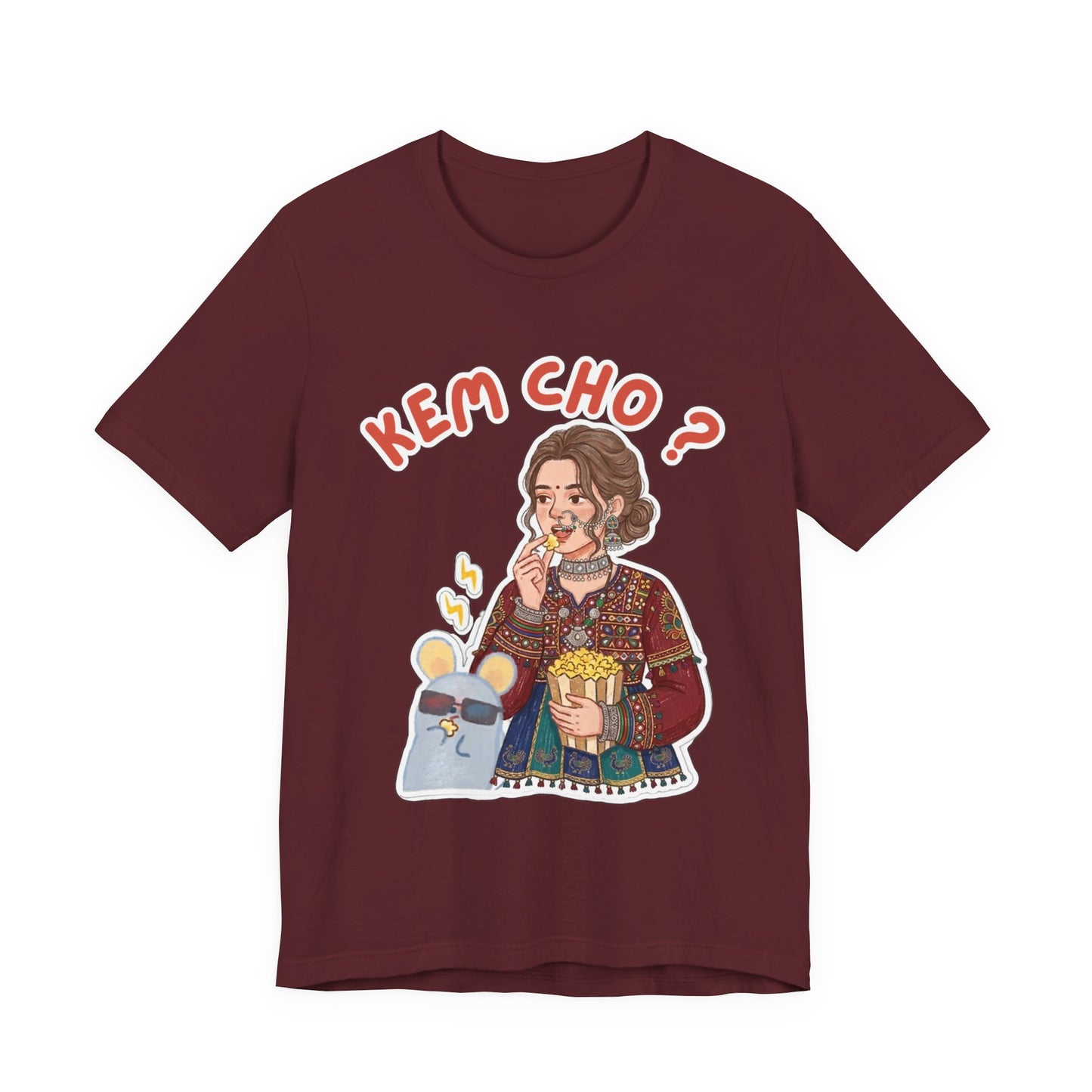 Kem Cho? Bollywood Snack-Lover Tee