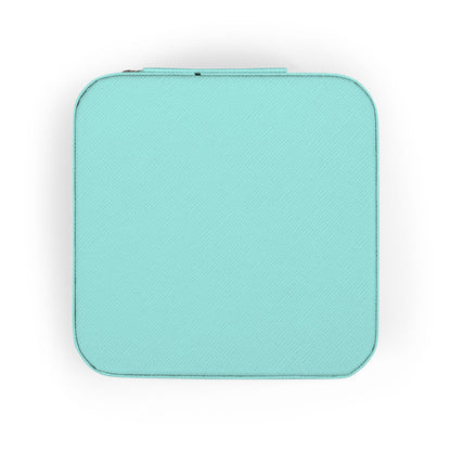 Personalized Travel Jewelry Case — “Happy Birthday My Beautiful Wife” Engraved Compact Organizer