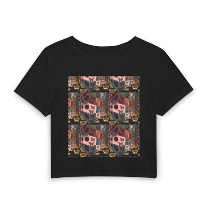Boho Heart Patchwork Baby Tee