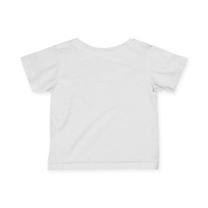 Infant Tee with Minimal Line Art — Baby Animal Graphic Shirt