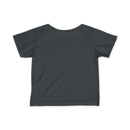 Infant Tee with Minimal Line Art — Baby Animal Graphic Shirt