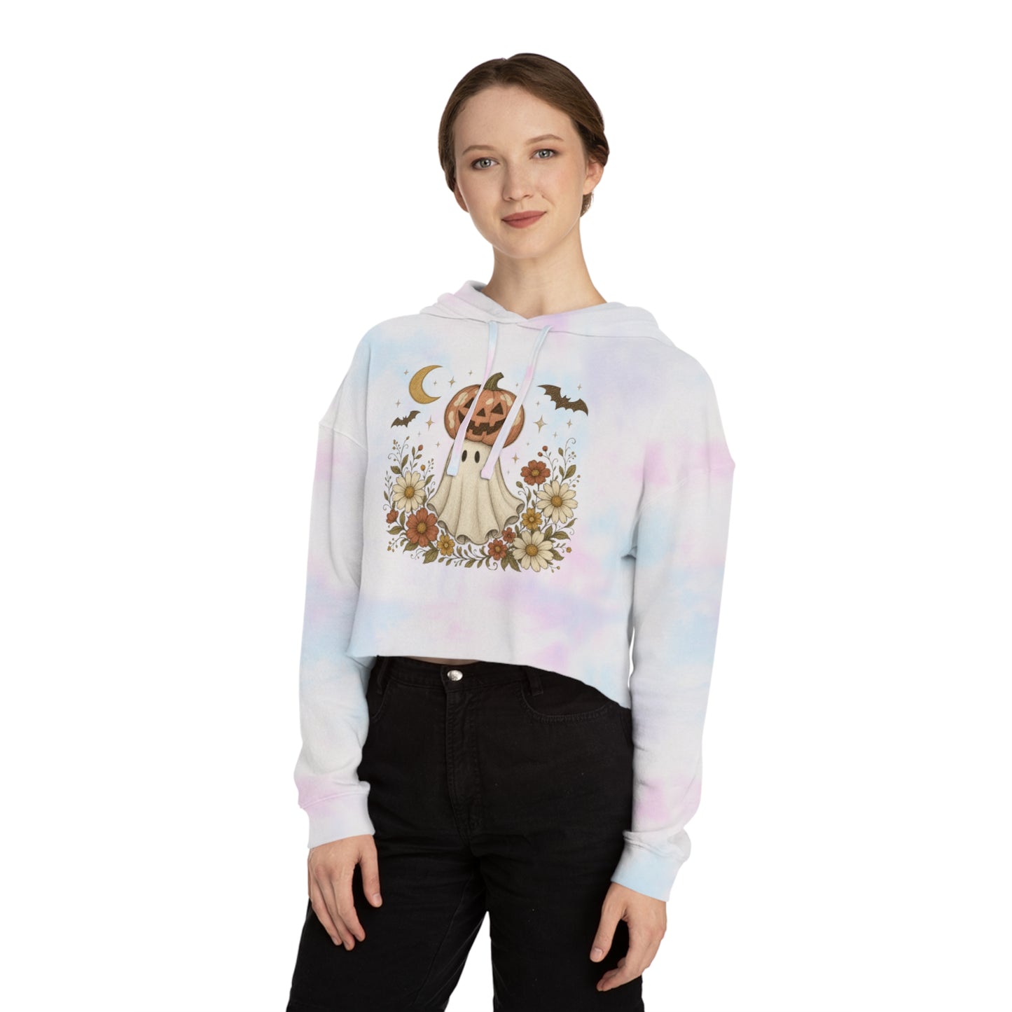 Copy of Fight Like a Cat Cropped Hoodie — Breast Cancer Awareness Women’s Sweatshirt