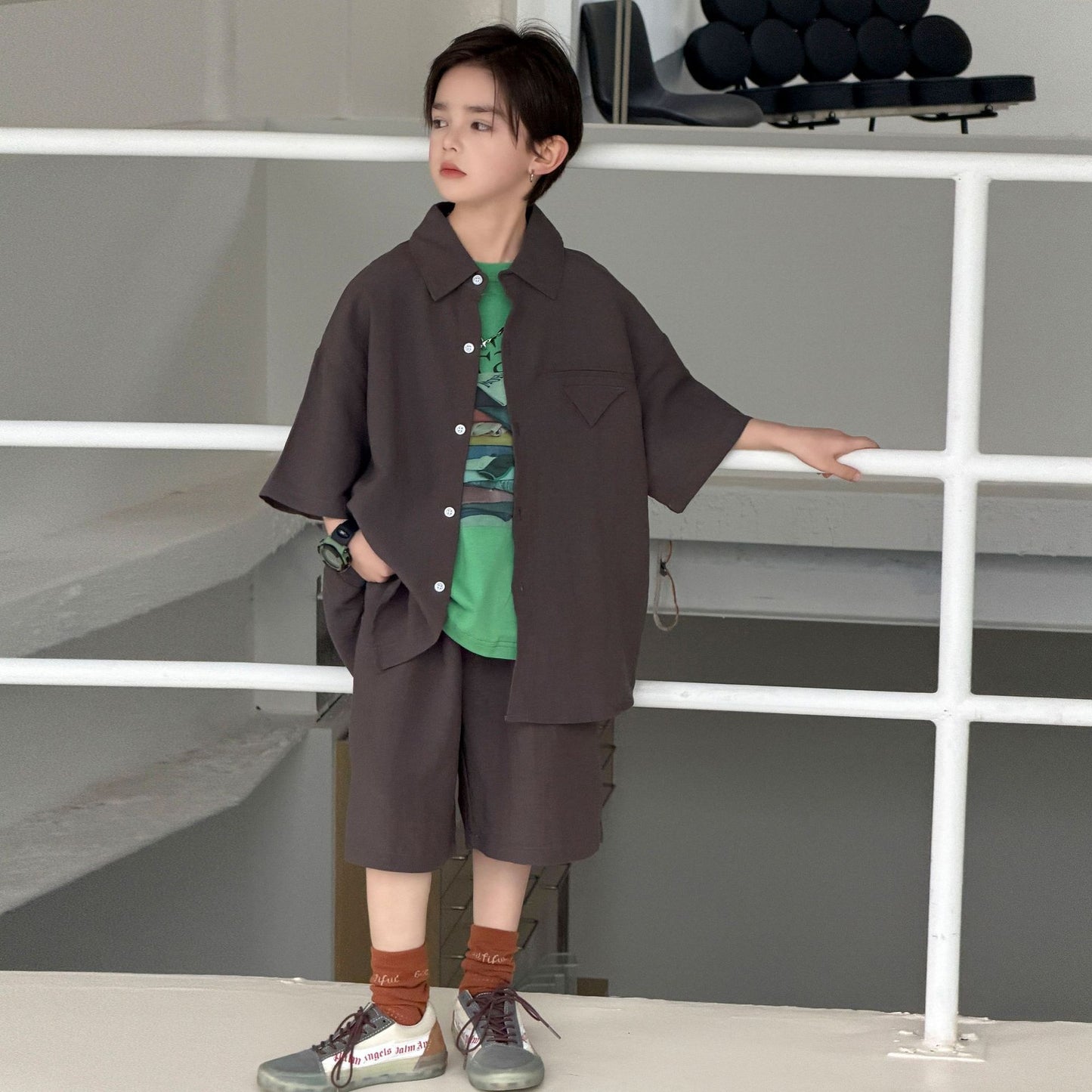 Boys' summer two-piece set