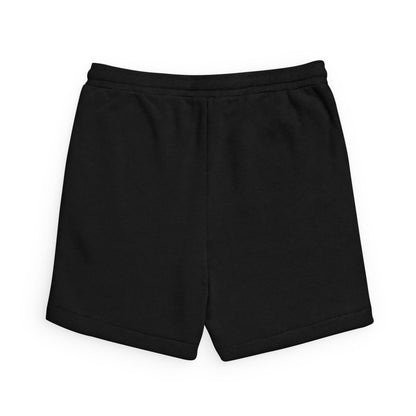 Cozy 'Tea Time' Graphic Sweatshorts — Cute Kawaii Tea Character Lounge Shorts