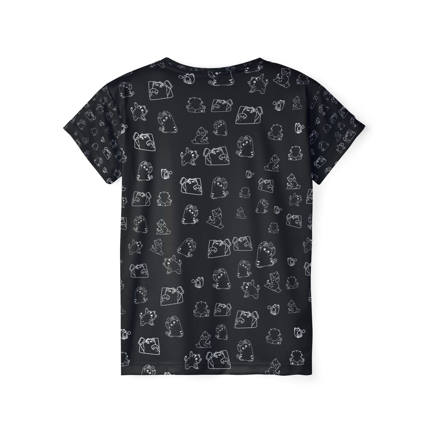 Women’s Sports Jersey — cute cat  Pattern All-Over Print