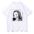 Demon Slayer Anime Print Short Sleeve Top